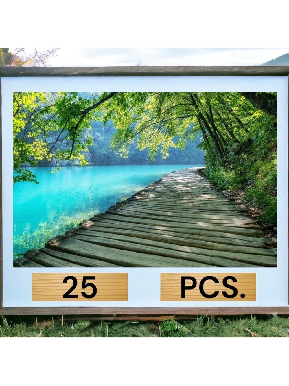 25 10X13 Poly Mailers Plitvice Lakes, Shipping Envelopes Price Firm - Picture 3 of 10